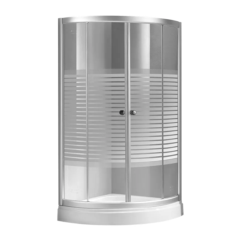 SHOWER ENCLOSURE LA FONZA ELLA SLS1124-L0490 ALU. W/TRAY